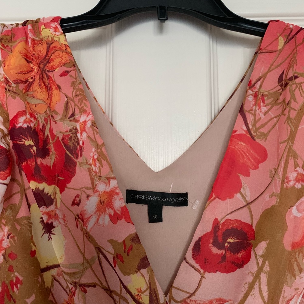 Chris McLaughlin multi color dress